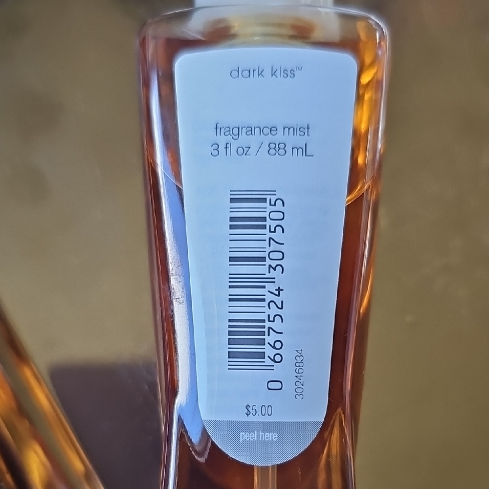 New Bath & Body Works Dark Kiss Fragrance Mist -   3 Fl oz Spray - Picture 2 of 2